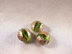 16mm Lentil Discs, Lime Green, Gold, Silver, Aventurina